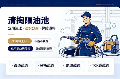 桂林清掏隔油池